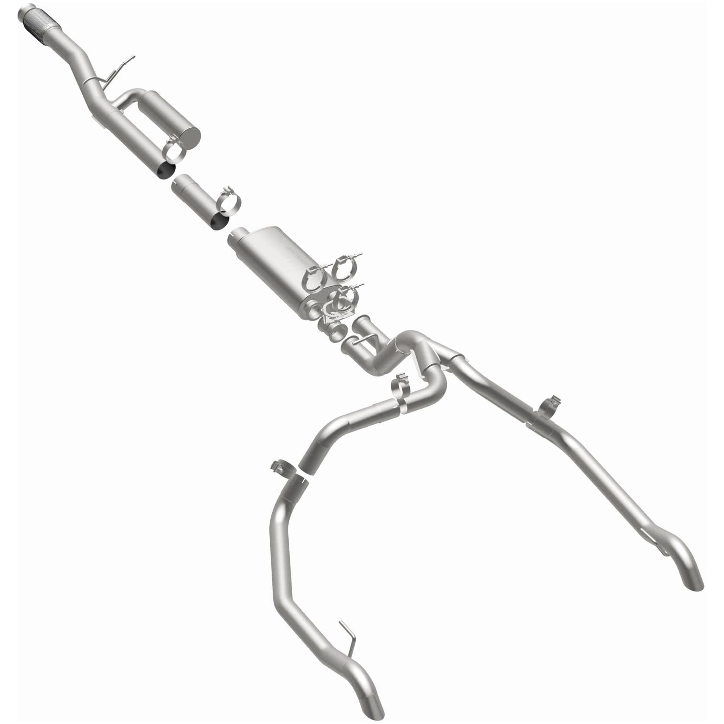 MagnaFlow Exhaust Products 19703 Overland Series Stainless Cat-Back System